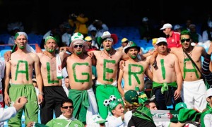 fans Algérie lettre Coupe du Monde 2014